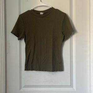 Green t shirt